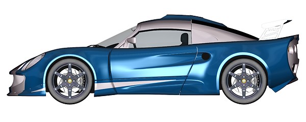 Image showing Sport car