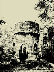 Image showing Grunge ruins