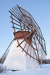 Image showing Rare Wooden Mill