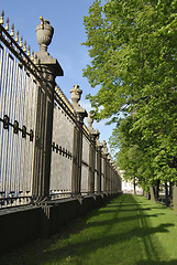 Image showing Park Fence