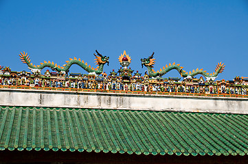 Image showing The temple carving