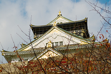 Image showing Osaka castle