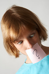 Image showing Stickers girl