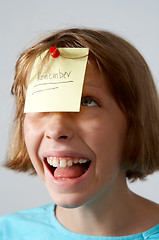 Image showing Stickers girl