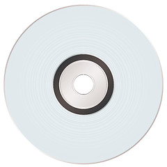 Image showing shiny silver cd