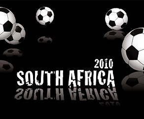 Image showing football south africa black