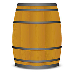 Image showing beer keg barrel