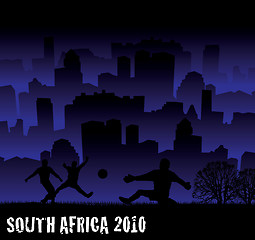 Image showing football south africa 2010