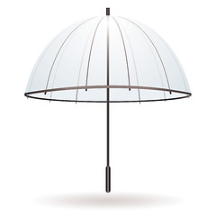 Image showing transparent umbrella