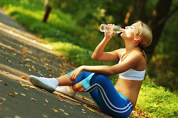 Image showing Pretty Young Runner