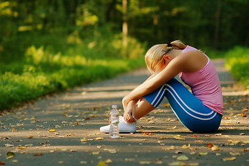 Image showing Pretty Young Runner