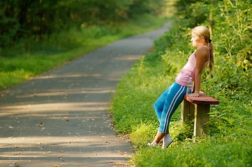 Image showing Pretty Young Runner