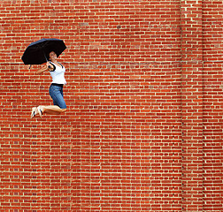 Image showing Umbrella Jump!