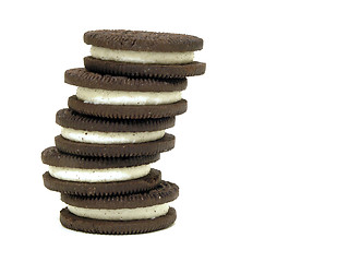 Image showing Stacked Cookies