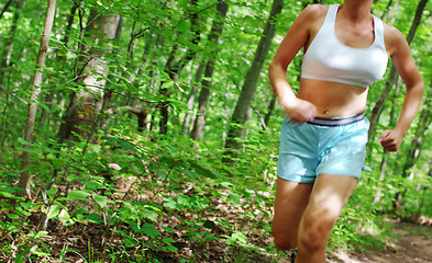 Image showing Mature Woman Runner