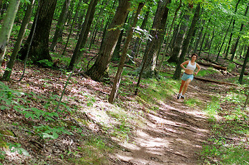 Image showing Mature Woman Runner