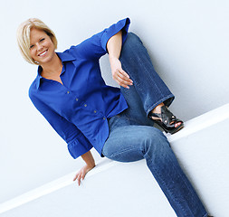 Image showing Casual Mature Woman