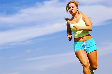 Image showing Woman Runner