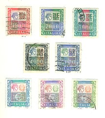 Image showing italian stamp