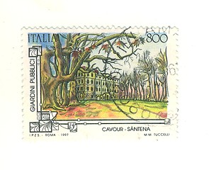 Image showing italian stamp