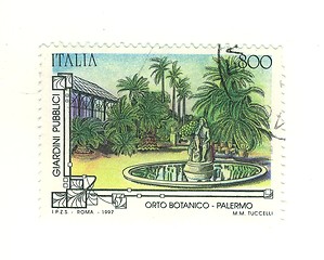 Image showing italian stamp