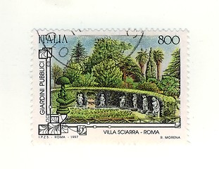 Image showing italian stamp