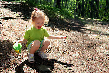 Image showing Trip in the forest