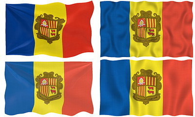 Image showing Flag of andorra