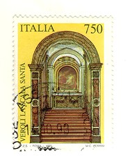 Image showing italian stamp