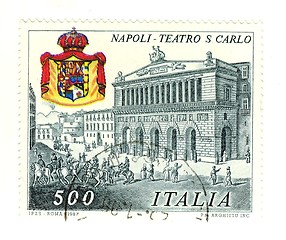 Image showing italian stamp