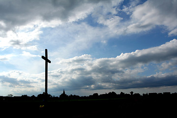 Image showing Field cross