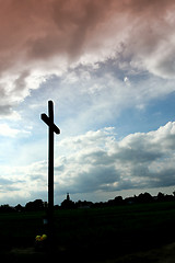 Image showing Field cross