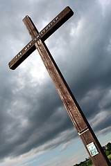 Image showing Field cross