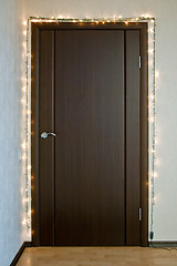 Image showing Lights around the door