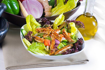 Image showing sesame chicken salad