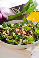 Image showing spinach salad