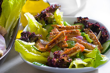 Image showing sesame chicken salad