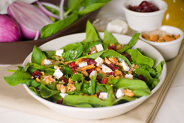 Image showing spinach salad