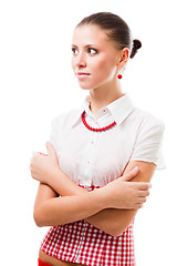 Image showing Confident woman in formal wear