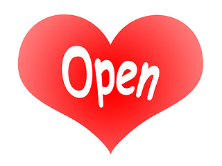 Image showing Open Heart