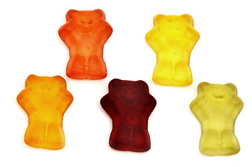 Image showing Gammy bears sweets