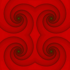 Image showing Valentine fractal