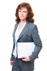 Image showing Positive business woman