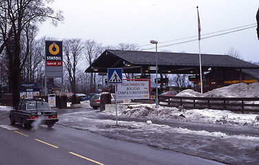 Image showing Petrol station