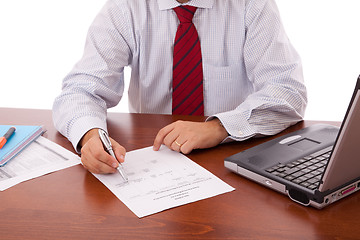 Image showing Signing a contract