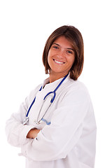 Image showing Friendly female doctor