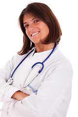 Image showing Friendly female doctor