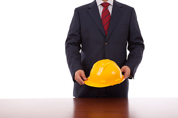 Image showing engineer helmet