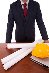 Image showing Architect at the office