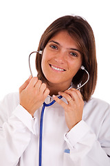 Image showing friendly woman doctor